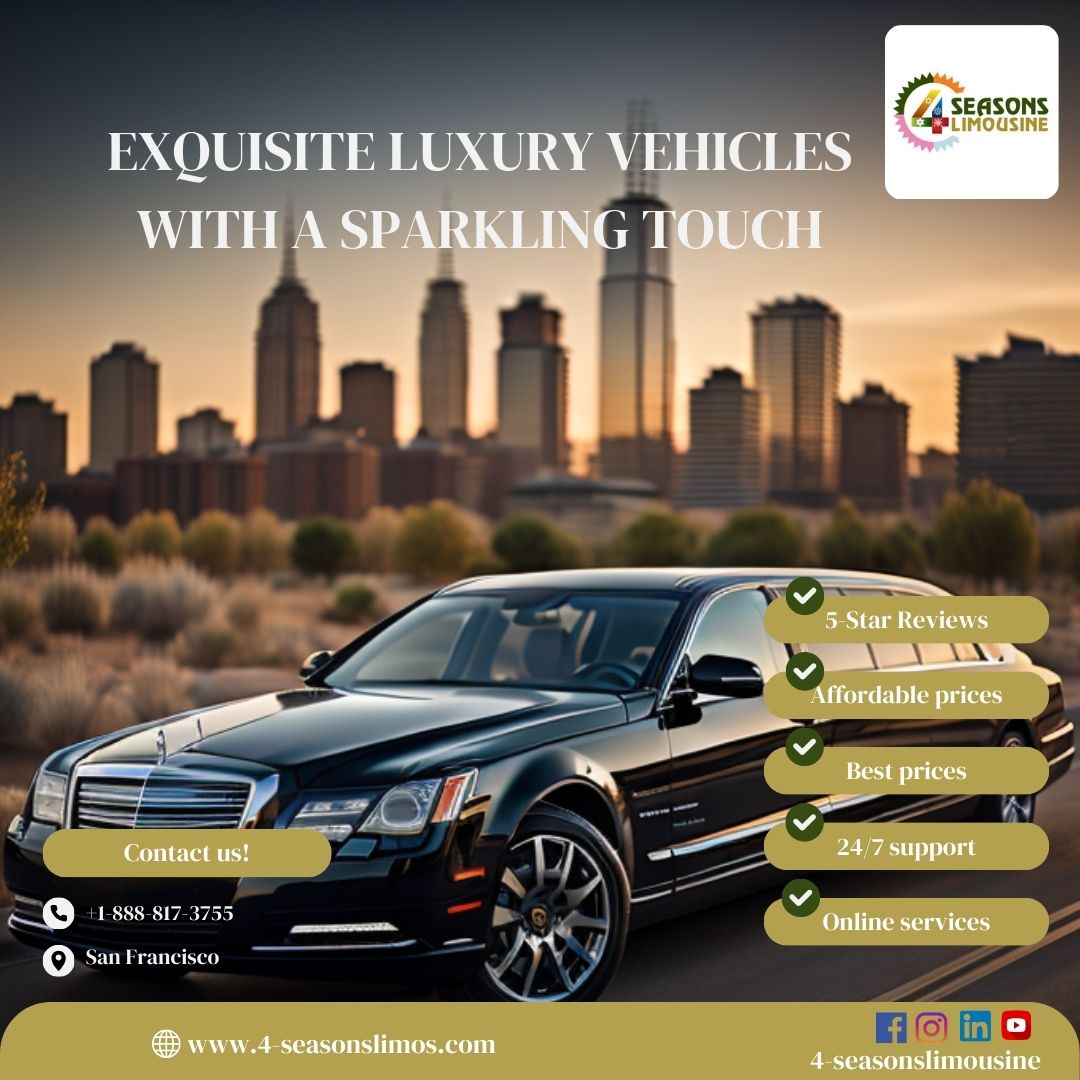 Exquisite Luxury Vehicles with a Sparkling Touch | 4-Seasons Limousine.